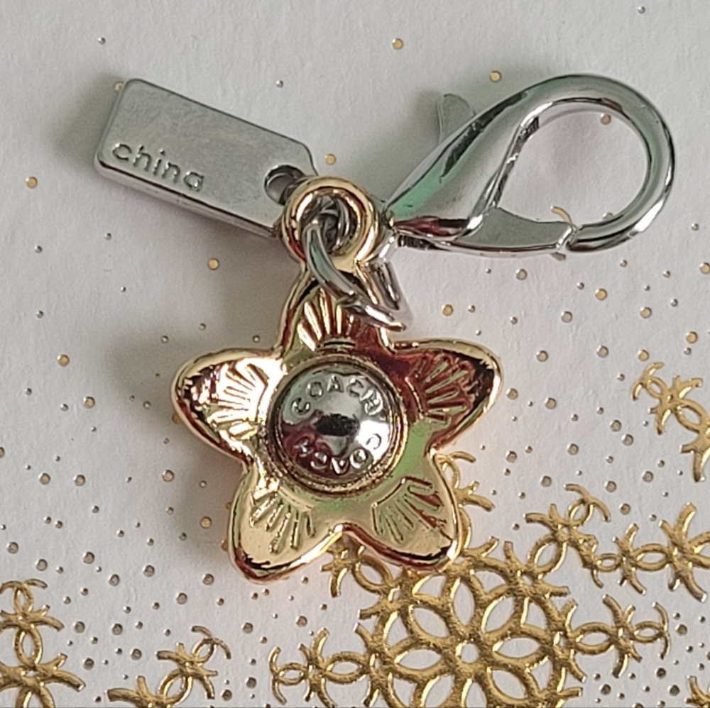 Coach Key  Bag Charm Keychain Hang - Picture 3 of 4